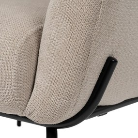 Bézs zsenília fotel Classic – Ixia