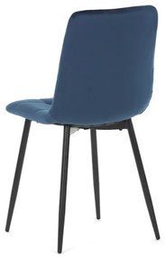 Kék Bársony Étkezőszék. CT-281 BLUE4