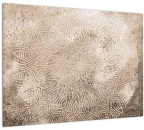 Kép - Mandala (üvegen) (70x50 cm)