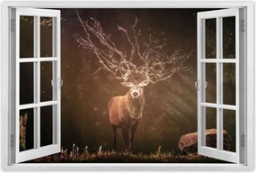 Poszterek 90x60 Szarvas felszarvazott