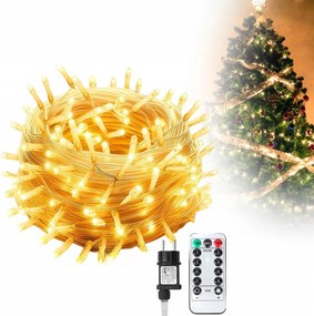 35M Karácsonyfa Lámpák 350 Led Fehér Meleg Karácsonyi Világítás Zew/wew