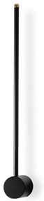 Fekete LED fali lámpa ø 7 cm Sword – Opviq lights