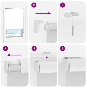 zuhanyzó redőny kazettával 90x240 cm szövet szélessége 86 cm