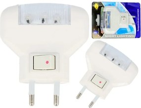 Éjszakai Kapcsoló Lámpa 3 Led-es Kapcsolóval ver7