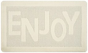 Krémszínű fürdőszobai kilépő 60x100 cm Enjoy – Foutastic