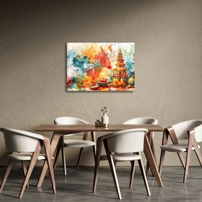 Kép - Akvarell illusztráció (70x50 cm)