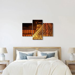 A párizsi Louvre képe (90x60 cm)