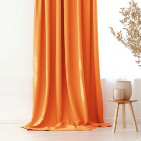 Goldea rongo dekoratív drapéria - narancssárga 140x145 cm