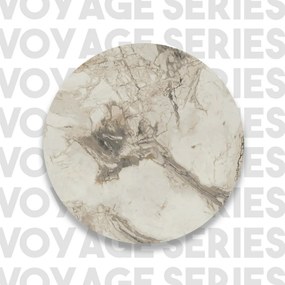 Vento Triple Marble and Gold polc, L
