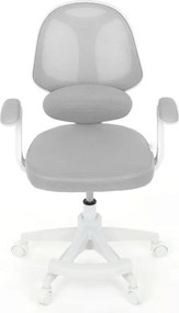 Junior Irodai forgószék szürke mesh kárpittal. KA-W8008 BLUE