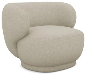 Bézs fotel Hina – Makamii