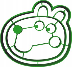 Forma Lyukasztó Mézeskalács kiszúró Peppa Malac Suzy Bárány 8cm