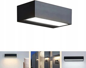 Kültéri Fali Lámpa Kerti Homlokzati Lámpa 12W Erős Led IP65