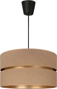 Brilagi - DUO-DUO kábeles csillár 1xE27/60W/230V átm. 40 cm bézs/arany