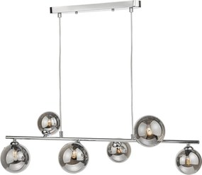 Dar Lighting modern függeszték spiral csiszolt króm darspi6450-01-24