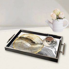 Üveg tálca, 38×24 cm – TPG9820