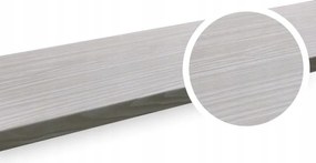 Beltéri ablakpárkány Pvc Vidéki Tölgy 25x70 cm ajándék kupak