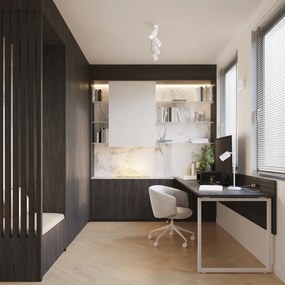 Sollux SL.1546 - Spotlámpa KARBON 4xGU10/10W/230V fehér