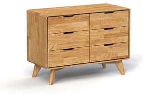 Alacsony bükkfa komód, 90x63 cm Greg - The Beds