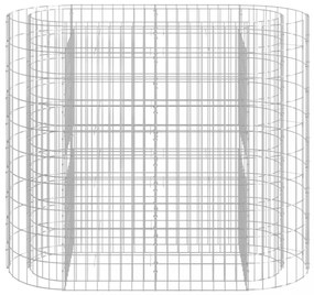 horganyzott vas gabion magaságyás 120x50x100 cm