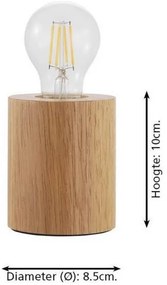 Eglo 901173 - Asztali lámpa TURIALDO 1xE27/28W/230V