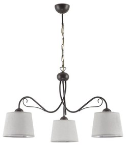 Jupiter 1361 - KM 3 V - Csillár láncon KAMELIA 3xE27/60W/230V