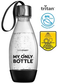 SodaStream My only bottle palack, 0,6 l, fekete