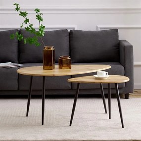 Tárolóasztal 60×40 cm, MDF, Tölgy. AF-3011 OAK