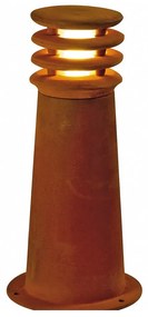 Kültéri Állólámpa, 40cm magas, rozsda, E27, SLV Rusty 40 229020