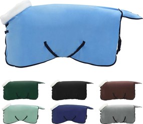 vidaXL Ló Takaró Teljes Aqua 85 cm Polár fleece