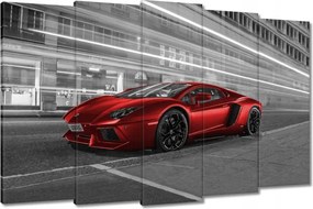 Vászonkép 150x95 Piros autó