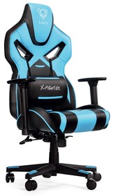 Diablo X-Fighter gamer szék Átlagos méret fekete-kék