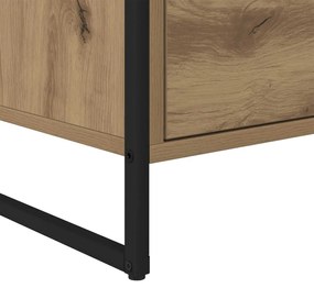 Széf fiókkal Művészi tölgy 79 x 36 x 75.5 cm Faanyag