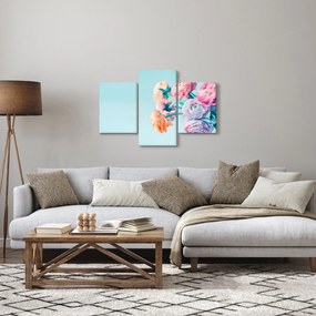 Kép - Virágok a vázában (90x60 cm)