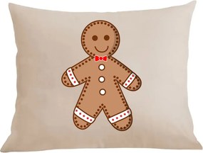 Párna párnahuzat Mézeskalács Karácsonyi ajándék