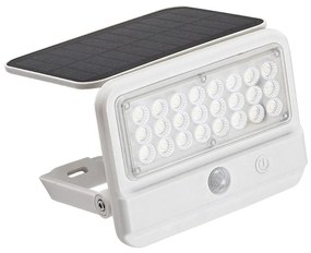 Rabalux 77090 - FLAXTON LED 7W 3,7V IP54 fehér napelemes fali lámpa