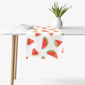 Goldea teflonbevonatú asztali futó - friss görögdinnyék 20x120 cm