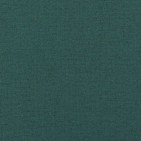 sötétzöld 2 személyes szövet Chesterfield kanapé