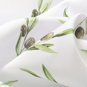 Goldea dekoratív drapéria - olivák 200x150 cm