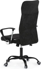 KA-W3109 fekete szövet irodai szék hinta mechanizmussal
