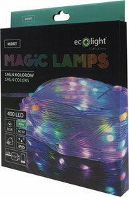 KarĂĄcsonyfa lĂĄmpĂĄk LĂĄnc 400 led 1milliĂł szĂn 40m DC5V Ecolight
