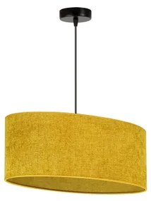 Duolla - Csillár zsinóron OVAL 1xE27/15W/230V barna