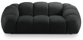 Fekete kanapé 214 cm Diana – Micadoni