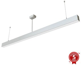 APLED - LED Csillár zsinóron LOOK LED/58W/230V 4000K 150 cm ezüst