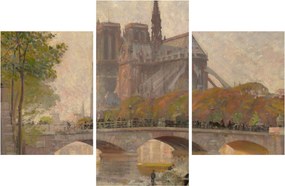 Kép - Robert William Vonnoh, Notre Dame de Paris, reprodukciók (90x60 cm)