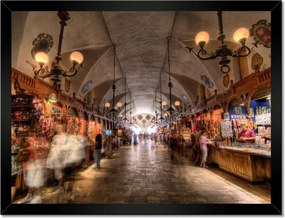 Poszterek keretben 40x30 Ruhák Krakkóban