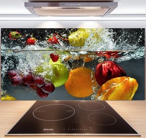 Konyhai hátfalpanel Gyümölcsök és zöldségek pksh-43487877