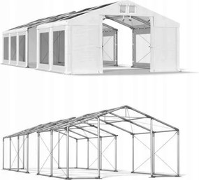 Garázs sátor 6x23m Acél Das 580 Wp