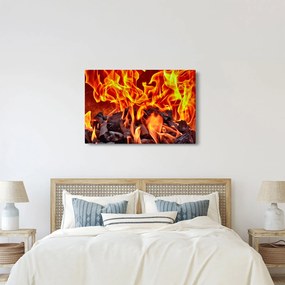 Az égő szén képe (90x60 cm)