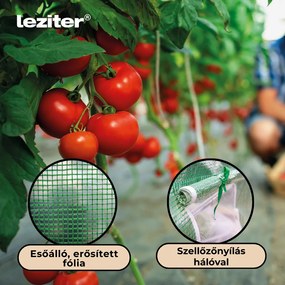 Fóliasátor 200x300x450 cm váz+fólia